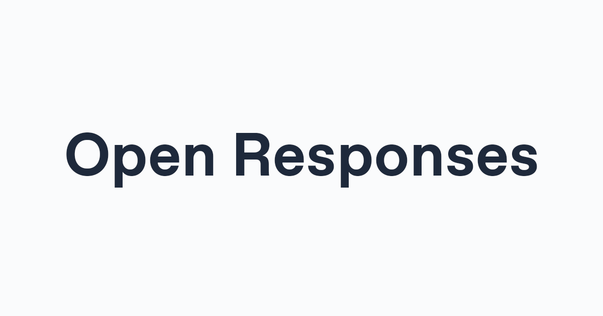 www.openresponses.org image